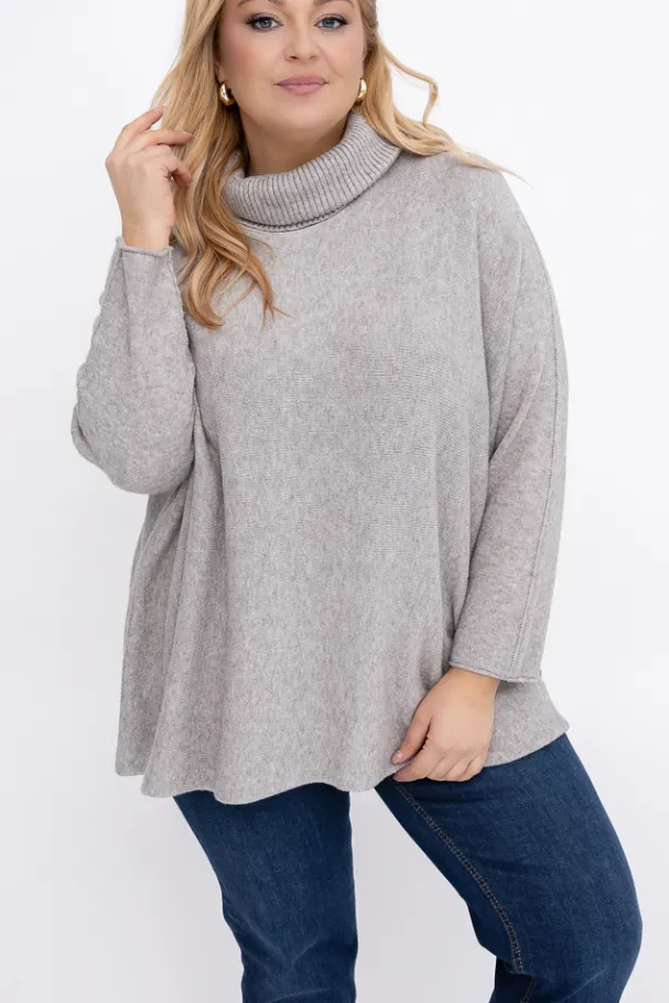 Sweter z golfem MONTIO<Włoski Clearance