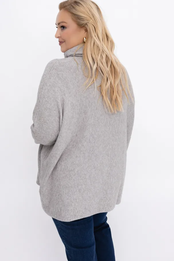 Sweter z golfem MONTIO<Włoski Clearance