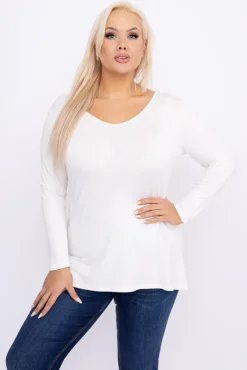 Biała Bluzka SAMARIS<Polski Sale