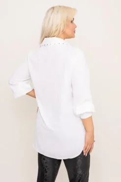 Biała Koszula PERMUZI<Włoski Hot