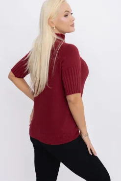 Sweterek z półgolfem ZURGENA<Włoski New