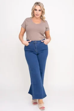 Ciemnoniebieskie Spodnie jeansowe BEGORIO< Clearance
