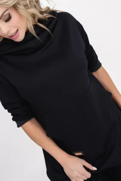 Czarna Bluza z kapturem OASIS<Włoski Sale