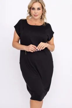 Czarna Sukienka KAYANO<Polski Hot