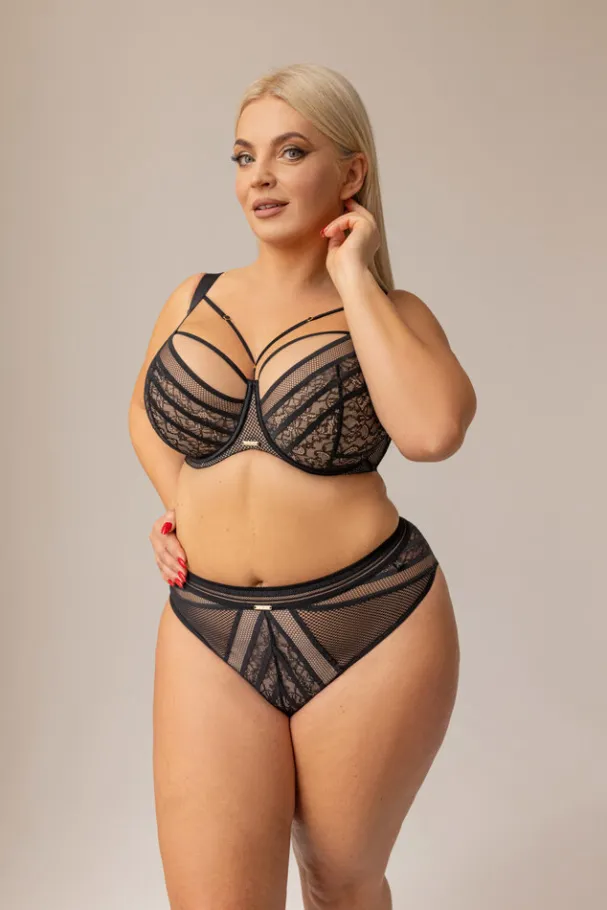 Czarny Biustonosz HYPNOTIC Soft Lace<Polski Clearance