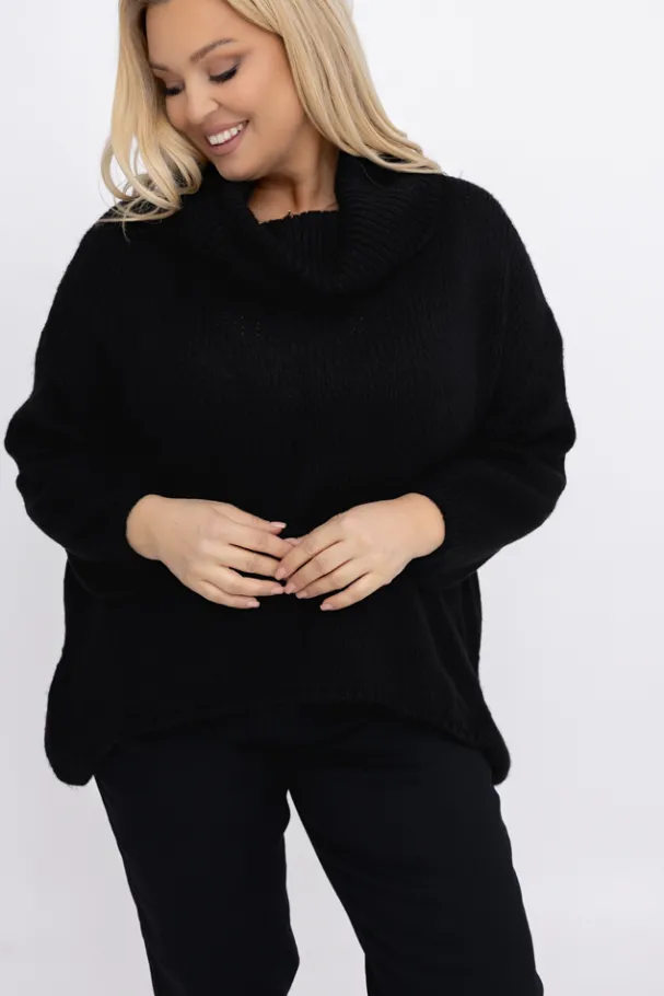 Sweter z golfem DELIO<Włoski Discount