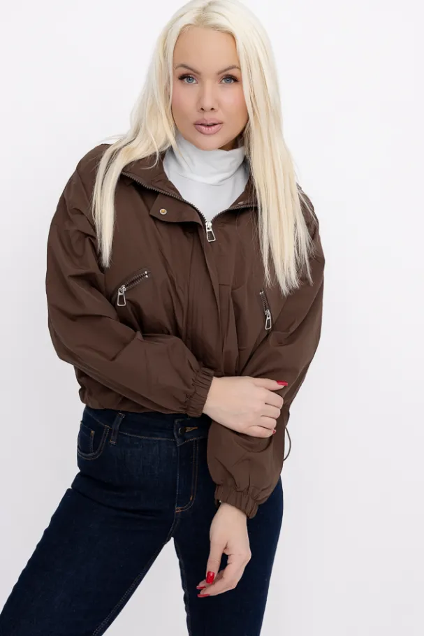 Czekoladowa Kurtka ASNEL< Hot
