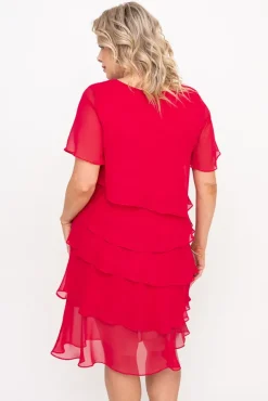 Czerwona Sukienka ORINA<Polski Online