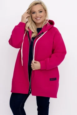 Fuksjowa Bluza dresowa FERINA<Włoski Discount