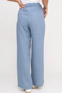Jeansowoe Spodnie lniane SIETTA<Polski Discount