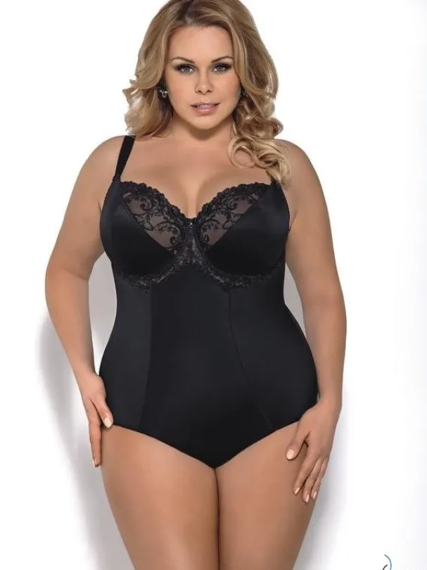 K356 body czarny GALA<Gorsenia Outlet