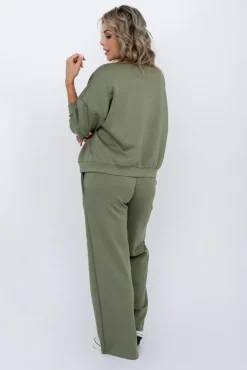 Khaki Komplet dresowy KELIN<Włoski