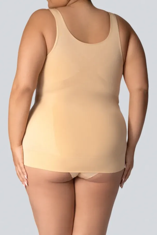Koszulka wyszczuplająca SMOOTHWEAR CHAMPAGNE PEARL<Polski Sale