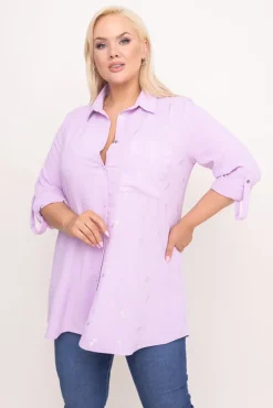 Liliowa Koszula CENTERIA<Polski Sale