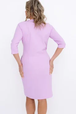 Liliowa Sukienka MAGENTA<Polski Best