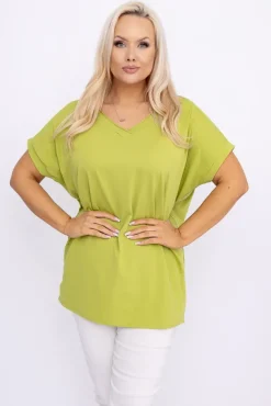 Limonkowa Bluzka STRUMI<Włoski Discount