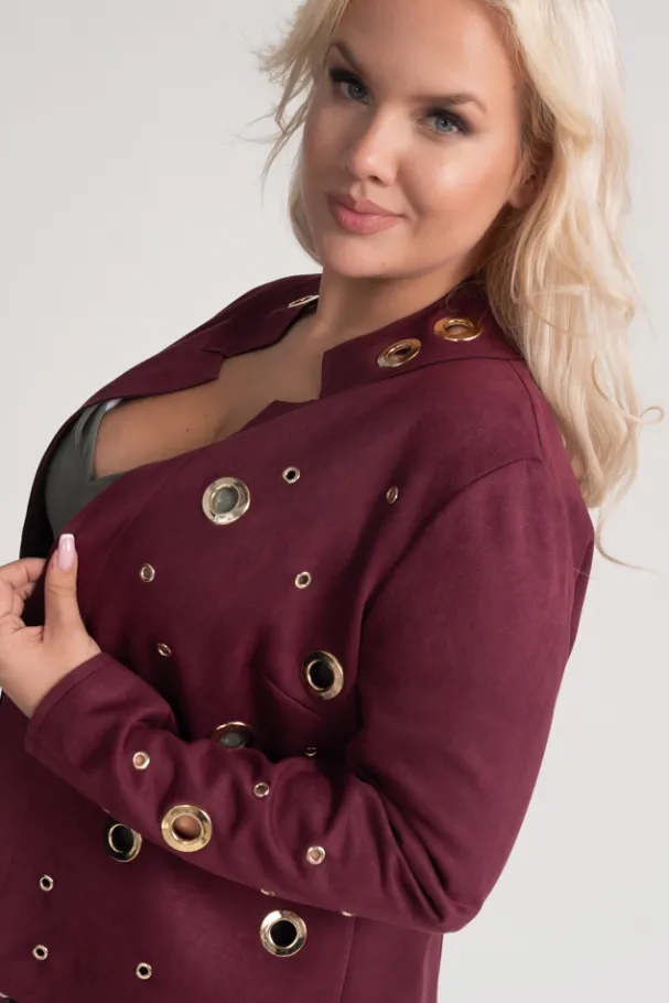 Śliwkowa Marynarka MILIS<Polski Best