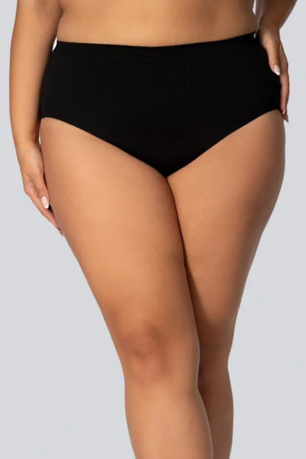 Majtki wyszczuplające MID-WAISTED SMOOTHWEAR ONYX<Polski Online