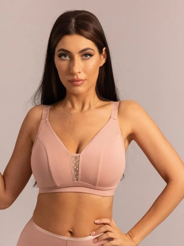 Pudrowo Biustonosz MARCELLA Bra<Polski Outlet