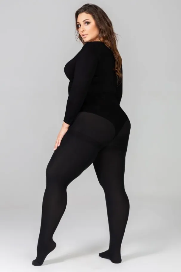 Rajstopy ELIZABETH I Plus Size<Polski Outlet