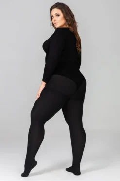 Rajstopy ELIZABETH II Plus Size SHORT<Polski Clearance