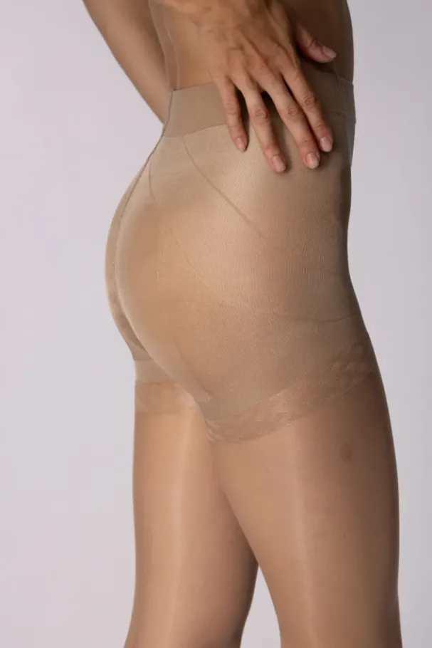 Rajstopy PUSH-UP 20DEN NATURALE<Polski Sale