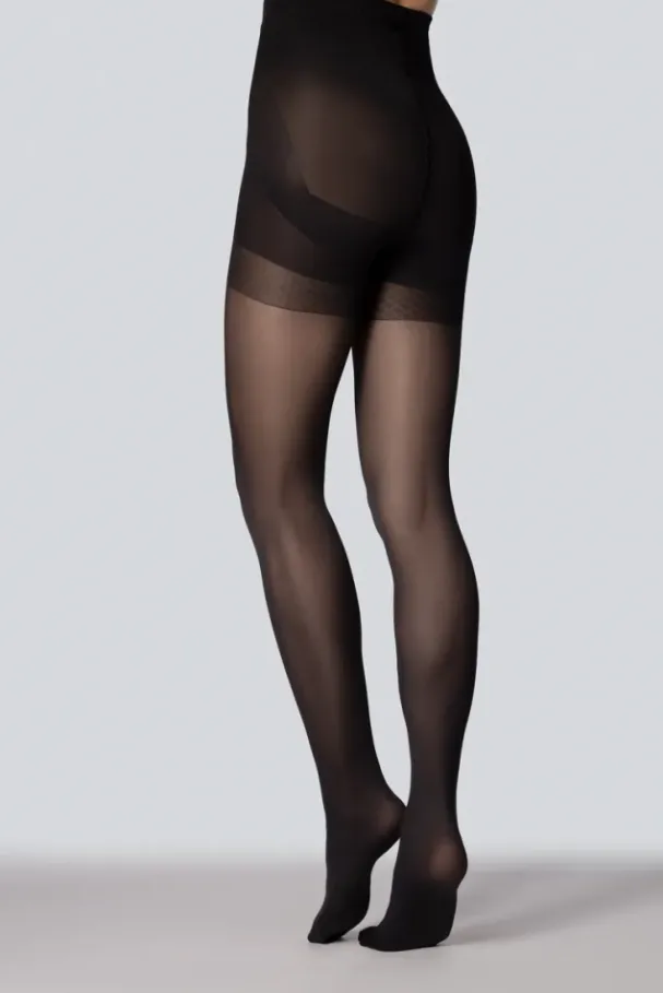 Rajstopy PUSH-UP 40DEN NERO<Polski Sale
