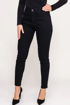 Spodnie jeansowe czarne WALK<Polski Discount