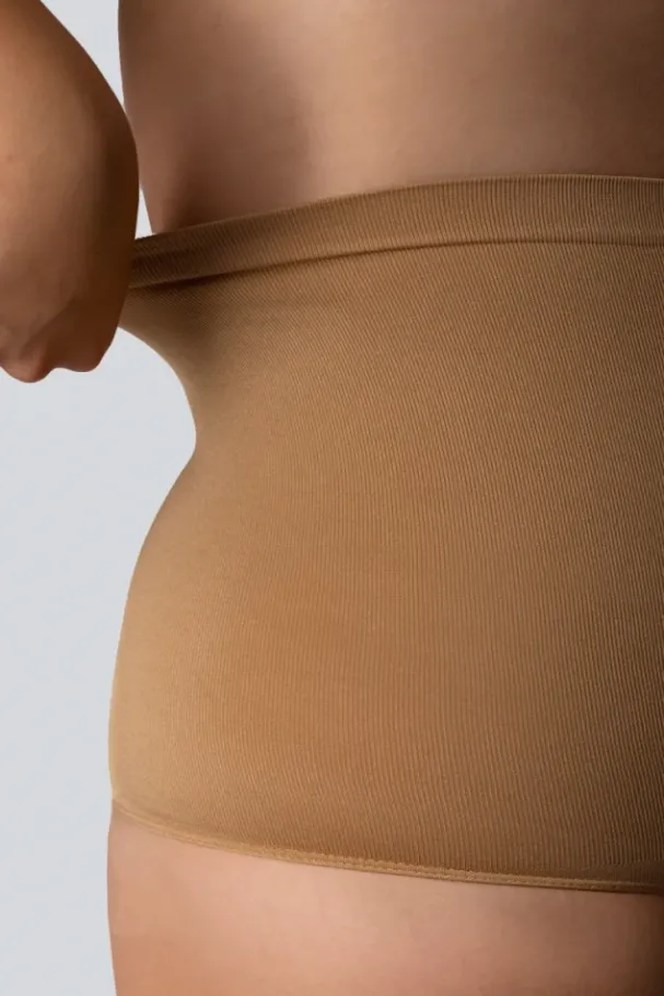Stringi wyszczuplające HIGH-WAISTED SMOOTHWEAR GOLDEN PEARL<Polski Best
