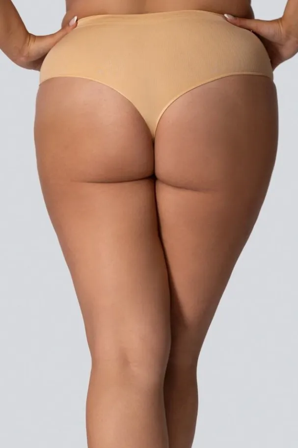 Stringi wyszczuplające MID-WAISTED SMOOTHWEAR CHAMPAGNE PEARL<Polski Clearance