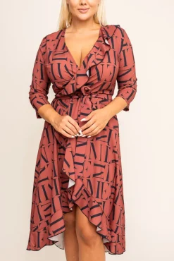 Sukienka IGA Plus Size Wzór 12<Polski Discount