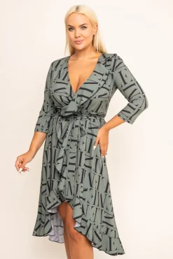 Sukienka IGA Plus Size Wzór 13<Polski New