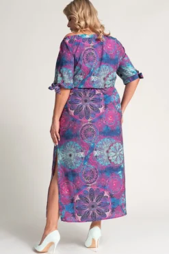 Sukienka maxi NOBIO Wzór 4<Polski Sale