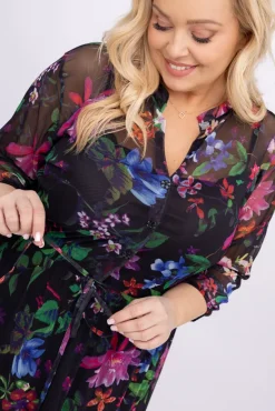 Sukienka siateczkowa AMY Wzór 14<Polski Hot