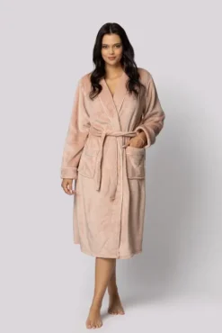 Szlafrok COMFY LIGHT PINK<Polski Online