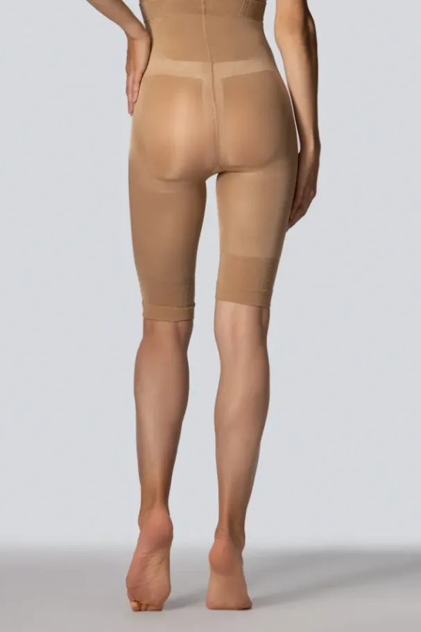Szorty modelujące SHAPEWEAR HIGH-WAISTED TOTAL SHAPER NATURALE<Polski Clearance
