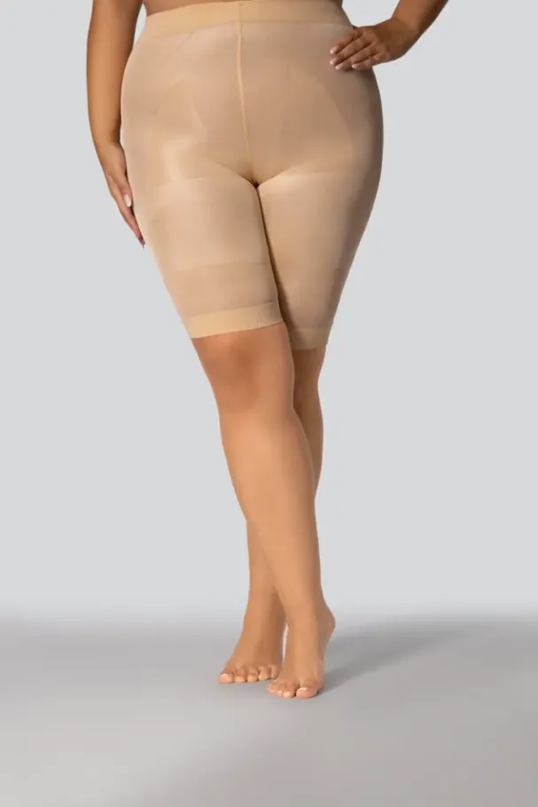 Szorty wyszczuplające MID-WAISTED SMOOTHWEAR CHAMPAGNE PEARL<Polski Outlet