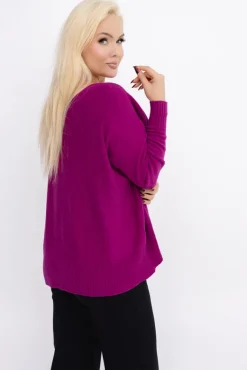 Wrzosowy Sweter FELIZZI<Włoski Hot
